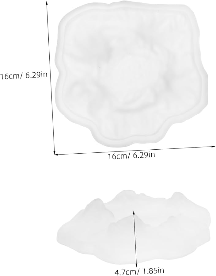 منفضة سجائر من الكريستال الزجاجي المضاد للرياح، صينية تدخين محمولة للاستخدام الداخلي والخارجي، حامل سيجار للمكتب - Image 2